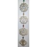 Suspension chakras avec minéraux