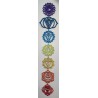 Suspension chakras colorée
