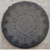 Mandala 10 cm en ardoise