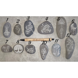 Galets gravés et personnalisables