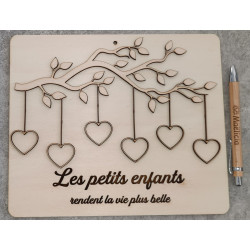 Branche de Famille Personnalisée avec Prénoms : Cadeau Déco & Grands-Mères