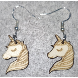 Boucles d'oreille "Licorne"