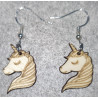 Boucles d'oreille "Licorne"