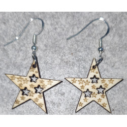 Boucles d'oreille "Etoiles"