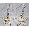 Boucles d'oreille "Etoiles"