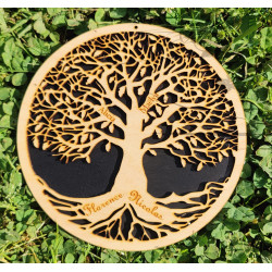 Arbre de vie de 20cm de diamètre personnalisé