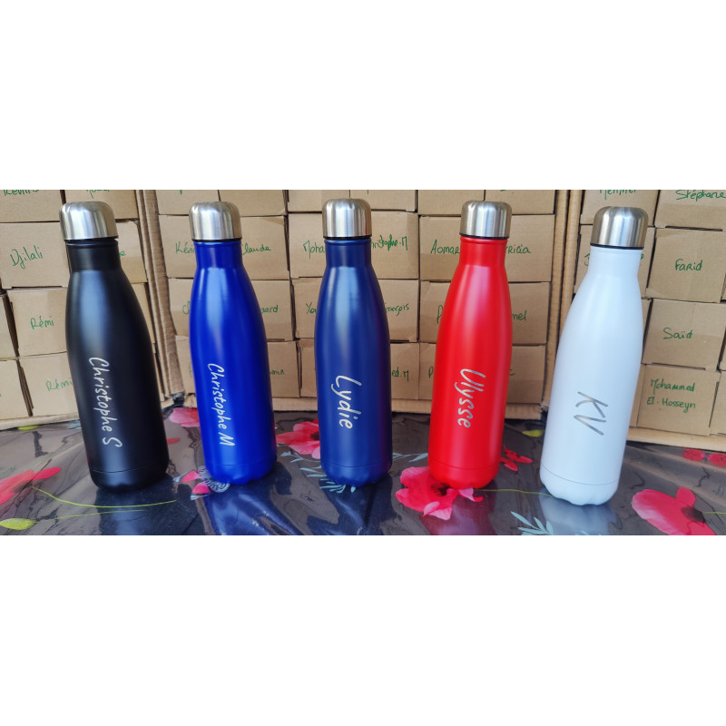 Bouteille isotherme 550mL personnalisée