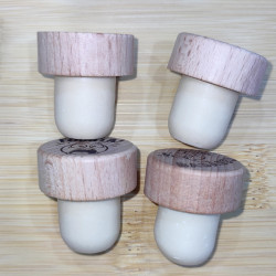 Bouchons de Bouteille Saint-Etienne : Expressions Gaga en bois - Maelicia