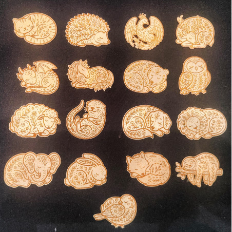 Câlin de Poche en Bois : Votre Petit Talisman de Réconfort - Maelicia