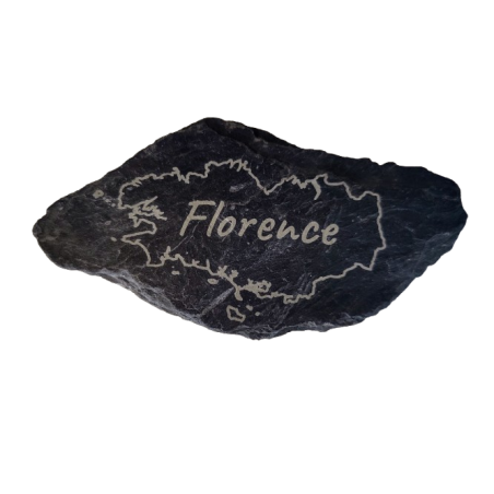 Ardoise Personnalisée Gravée - Cadeau Artisanal Unique | Maëlicia
