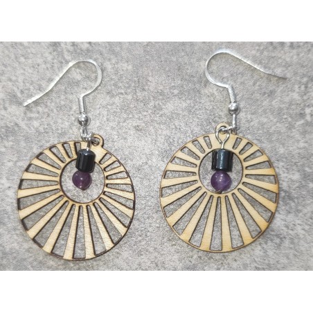 Boucle d'oreille "Anti stress"