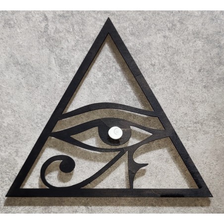 Œil d'Horus avec Œil de Sainte Lucie