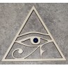 Œil d'Horus avec pierre en Lapis-lazuli