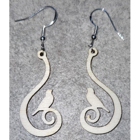 Boucles d'oreille "Oiseaux"