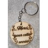 Porte clé "Merci pour cette année"