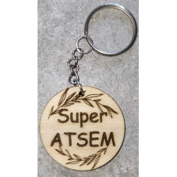 Porte clé "Super ATSEM"