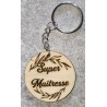 Porte clé "Super Maîtresse"
